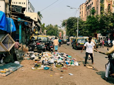 „Dharavi“ lūšnynas Mumbajuje