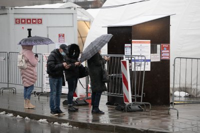 COVID-19 testavimo punktas V. Gerulaičio gatvėje