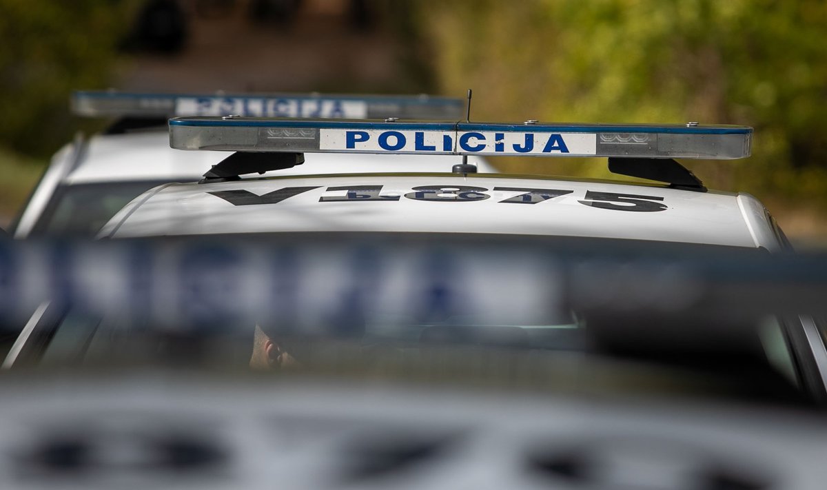 Policijos reidas Vilniuje