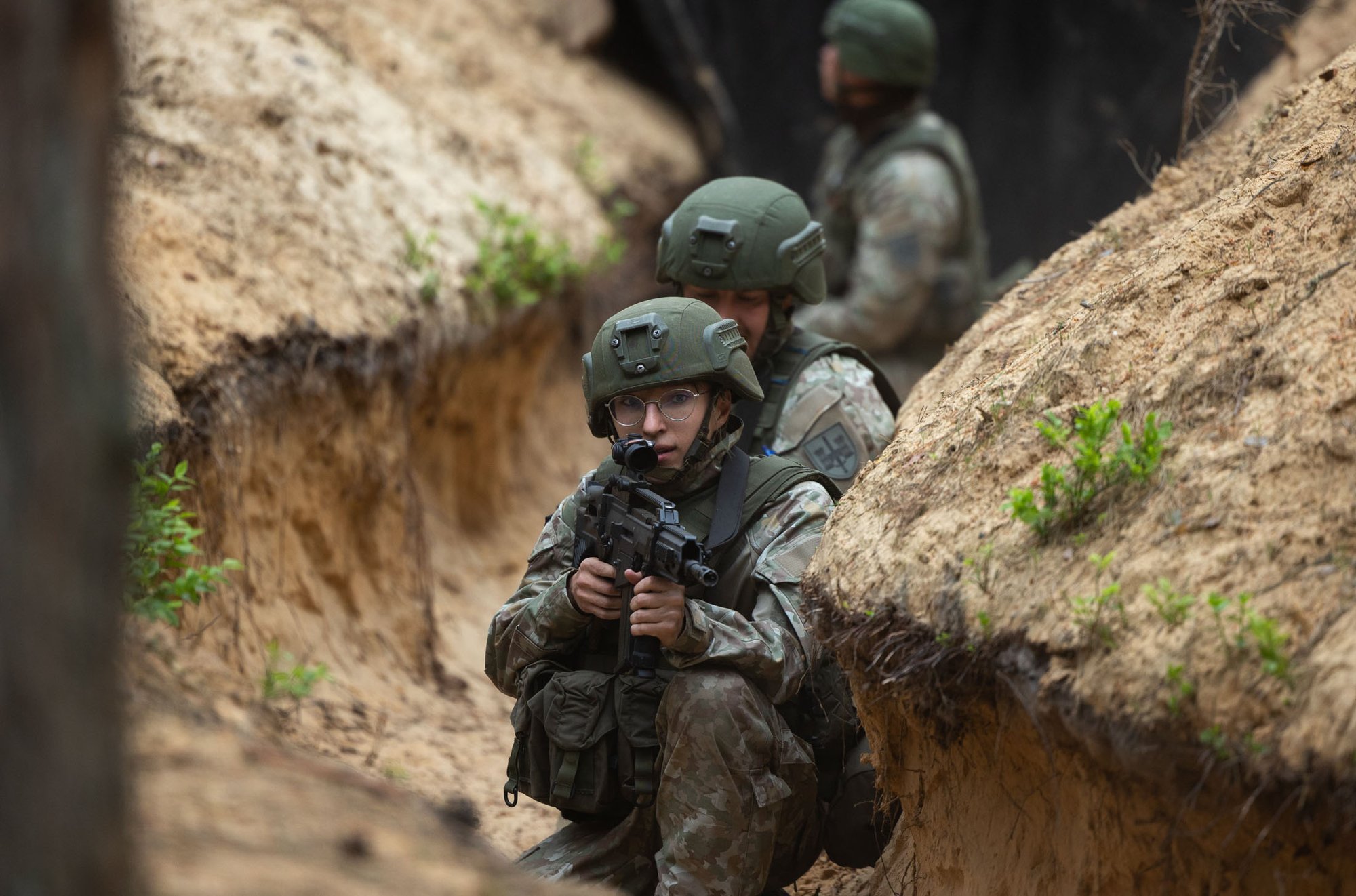 Lithuania's KASP begins first mandatory military service conscripts