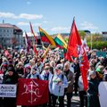 В Вильнюсе состоялся митинг против всеобщего налога на недвижимость