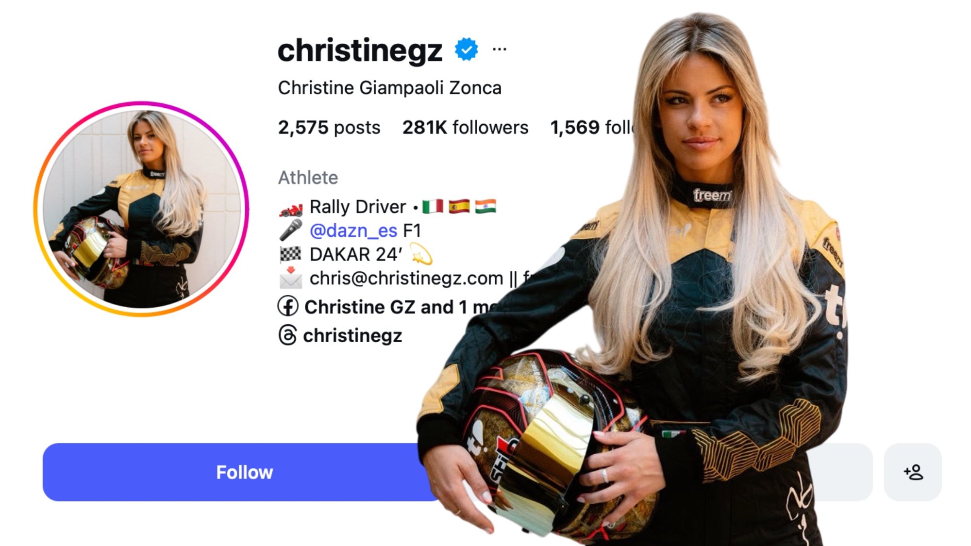 Nuo ledų pardavėjos iki ralio čempionės: autosporto žvaigždė Christine GZ atvyksta į Lietuvą