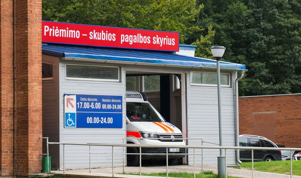 Klaipėdos universiteto ligoninės Priėmimo-skubios pagalbos skyrius