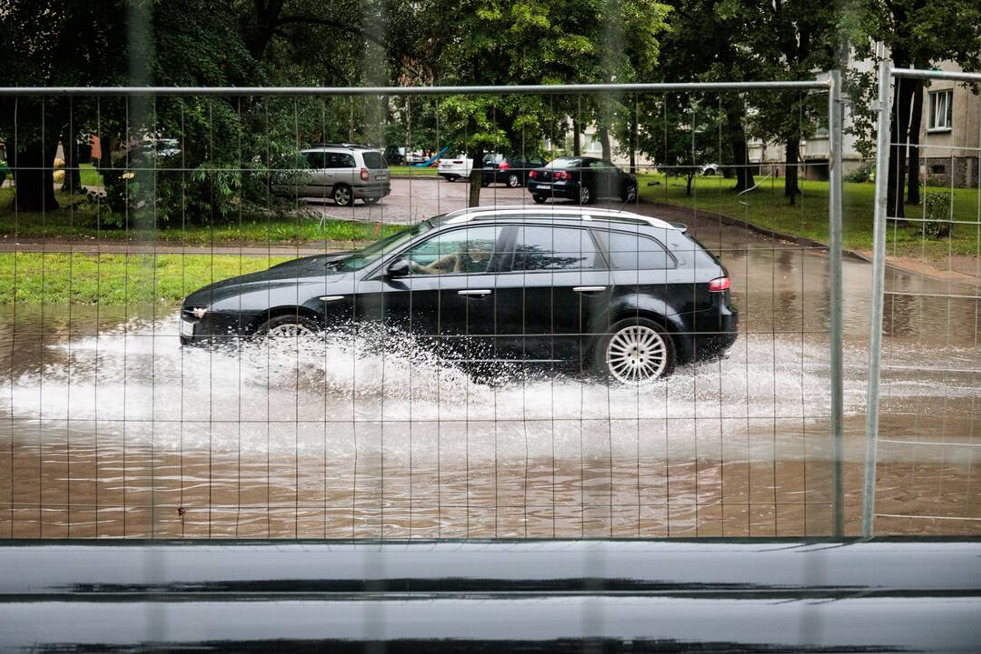 Lithuania sees stark contrasts: some areas flooded by rain, others still lack it