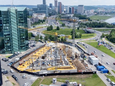 „Teltonikos“ centrinio biuro Saltoniškių g. 14 statybos