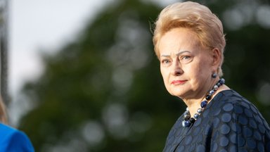 Ex-president Grybauskaitė votes in Seimas election runoff