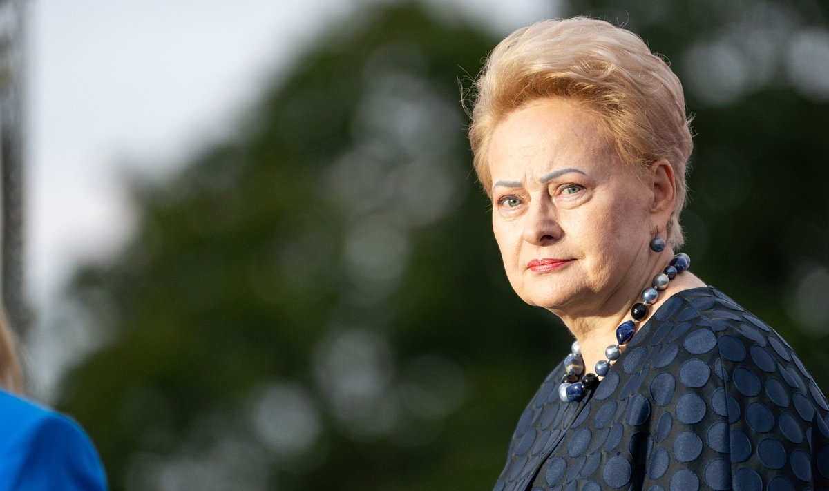 Ex-president Grybauskaitė votes in Seimas election runoff