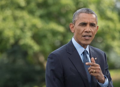 Barackas Obama praneša apie naujas sankcijas Rusijai