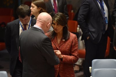 Vasilijus Nebenzia, Nikki Haley