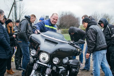 Motociklininkų renginys Klaipėdoje