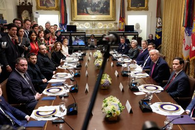 Donaldo Trumpo ir Volodymyro Zelenskio susitikimas