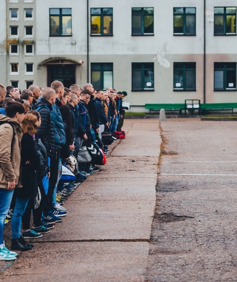 Į Kunigaikščio Vaidoto mechanizuotąjį pėstininkų bataliono atvyko 451 šauktinis