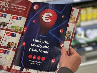 Lietuviško prekybos tinklo „Maxima“„Lankytinų savaitgalio pasiūlymų“ kainų leidinys