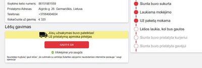 Sukčių tinklalapis ir netikras el. pašto adresas