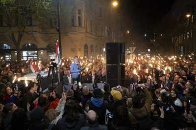 Protestas Vengrijoje