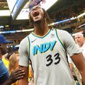 „Celtics“ ir „Pacers“ uždarė serijas, „Pistons“ išgyveno, o „Nuggets“ išsiveržė į priekį