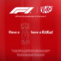 „KitKat®“ tampa oficialiu „Formula 1®“ šokoladiniu batonėliu