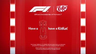 „KitKat®“ tampa oficialiu „Formula 1®“ šokoladiniu batonėliu