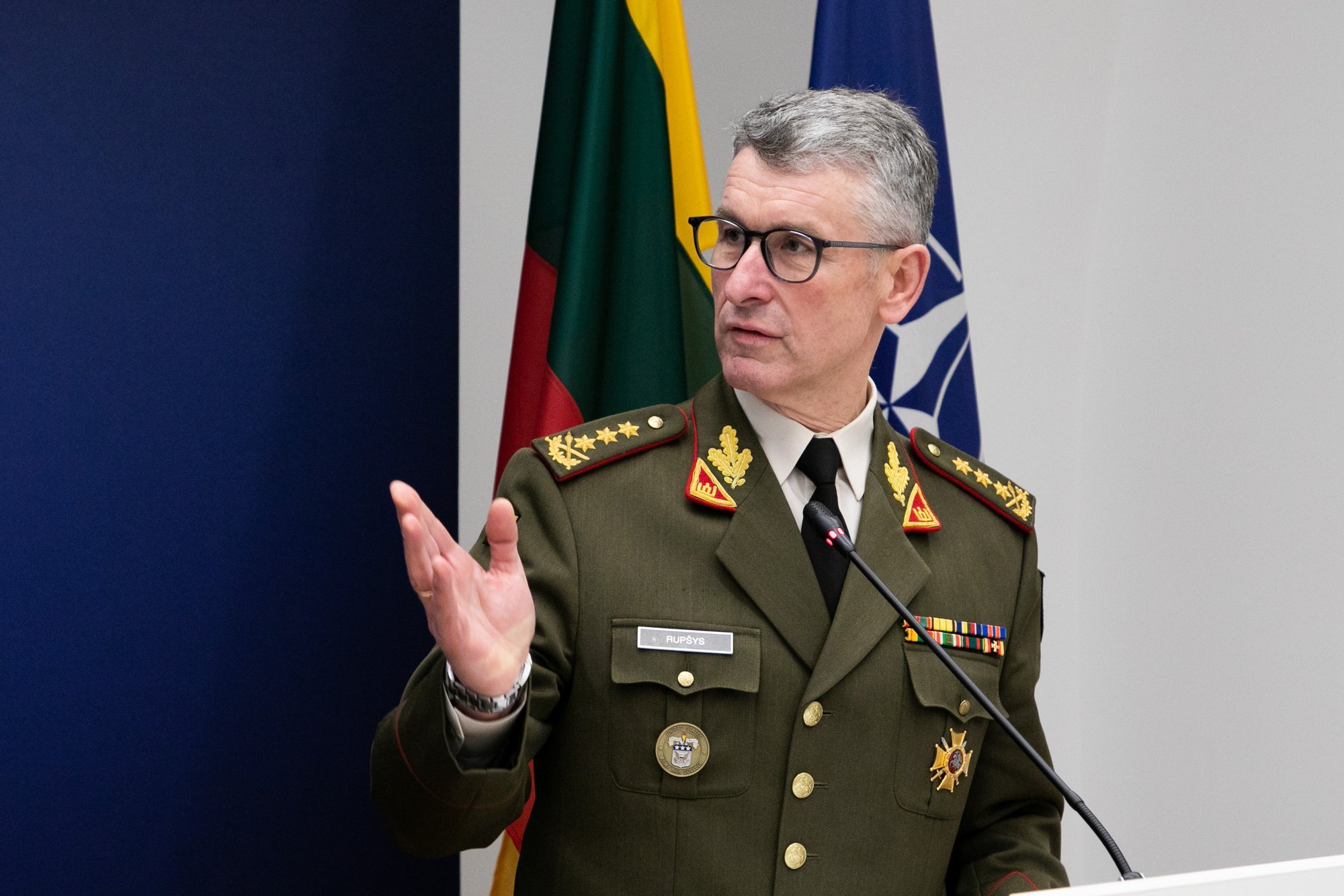 Kritikos sulaukęs Rupšys: mūsų pajėgumas yra ant linijos, kai daugiau ...