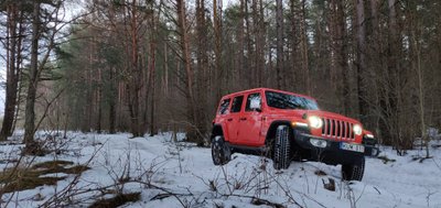 Naujo "Jeep Wrangler" bandymas. Roberto Pumpalovičiaus nuotr.