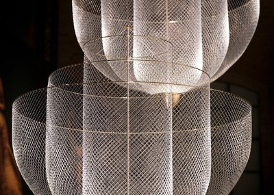 Moooi_PAKABINAMAS SVIESTUVAS MESHMATICS CHANDELIER_Salonas Simetria