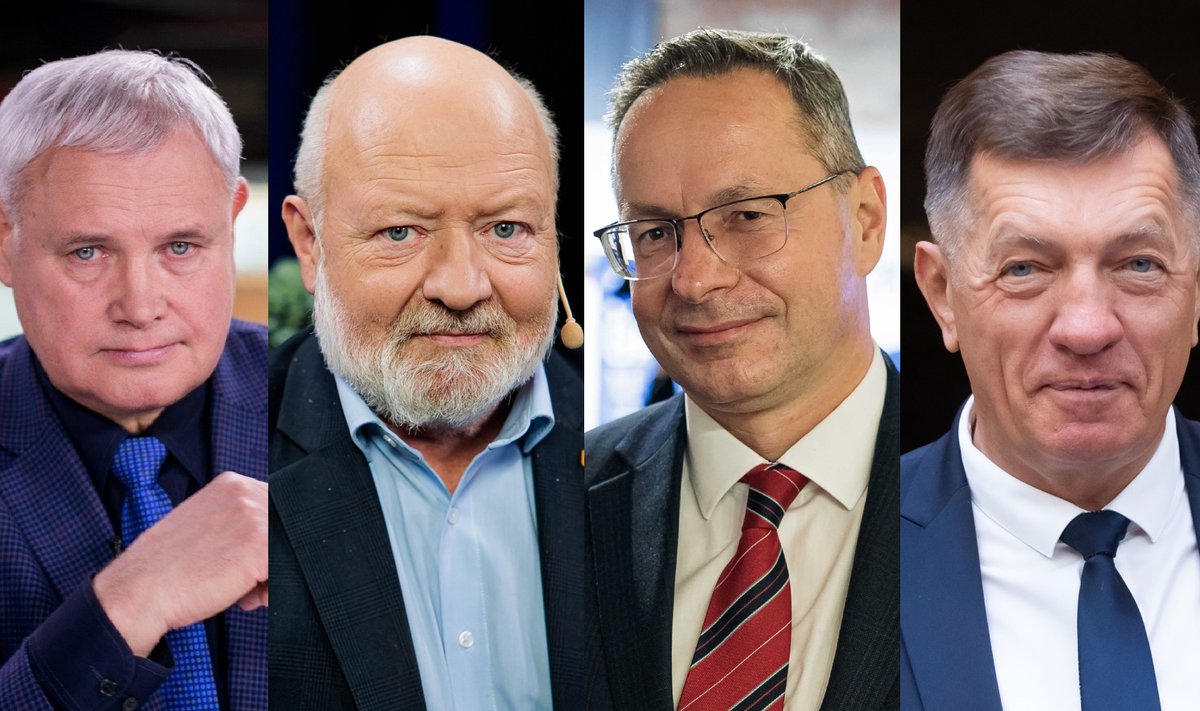 Vytautas Grubliauskas, Eugenijus Gentvilas, Žygimantas Pavilionis, Algirdas Butkevičius.