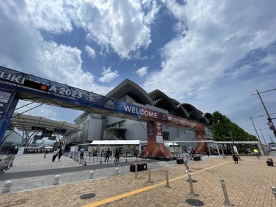 Marine Messe arena Fukuokoje