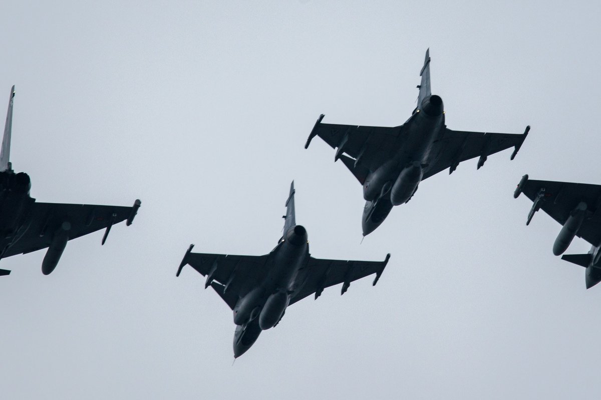 NATO jets scrambled three times last week to identify and escort Russian aircraft