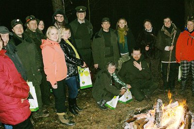 Žurnalistai ir miškininkai naktį bandė susišnekėti su pelėdomis