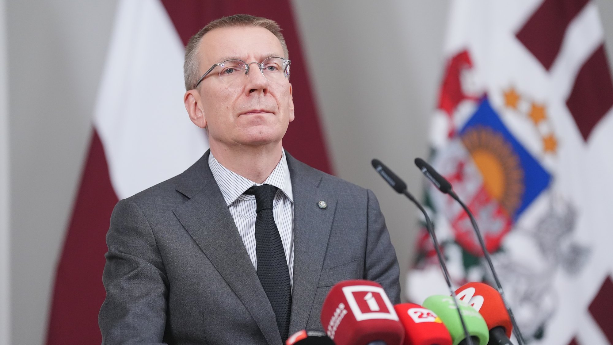 Latvijos prezidentas Rinkevičius: tai ne taika, bet ir ne karas - Delfi