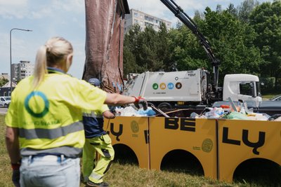 Ištyrė kauniečių pakuočių atliekų konteinerius