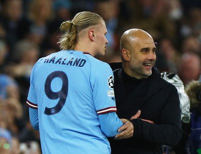 Erlingas Haaland, Pepas Guardiola