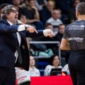 Įsiutusiam, kėdę nuvertusiam ir išvarytam Trinchieri – LKL bauda