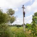 Šeštadienį Lietuvoje elektros dėl audros neturi dar apie 1 tūkst. gyventojų