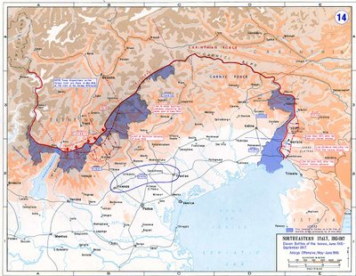 Alpių frontas, 1 pasaulinis karas