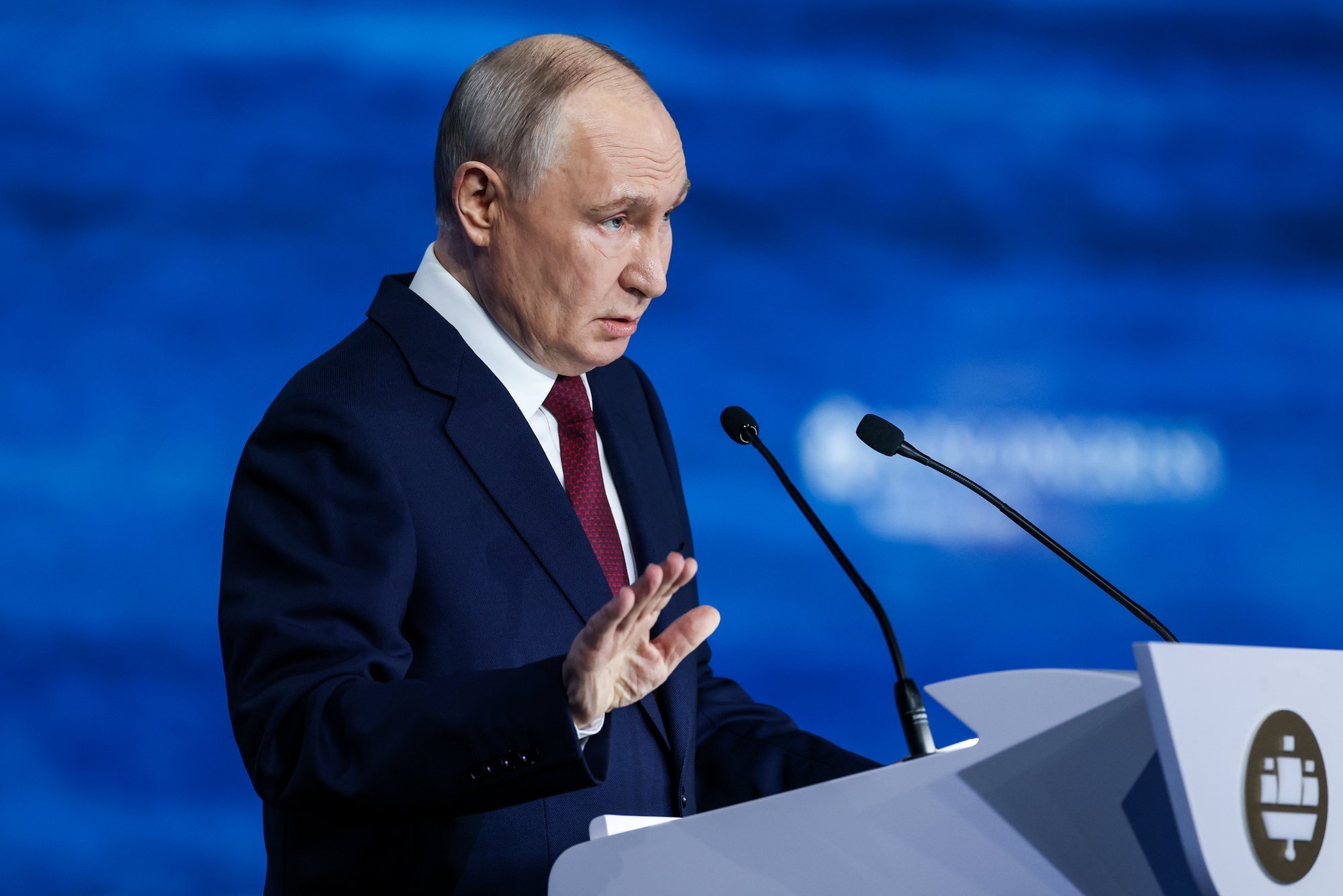 Ukraine says Putin's 'victorious' economic remarks hide reality