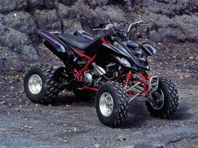 "Yamaha Raptor 660" keturratis motociklas