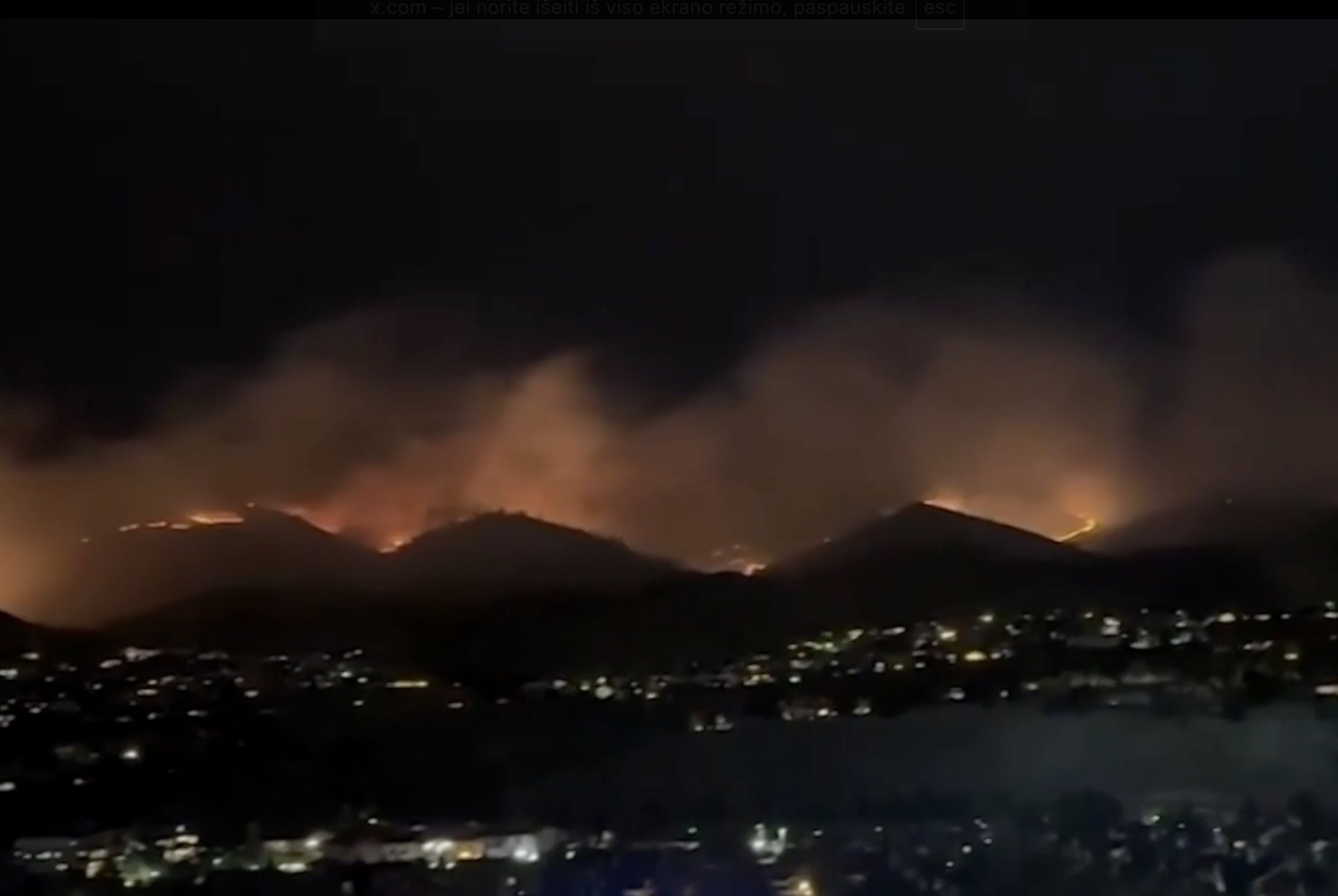 Nevada Wildfire Destroys Dozens of Homes, Forces Mass Evacuations