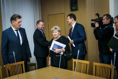 Algirdas Butkevčius, Saulius Skvernelis, Irena Šiaulienė, Gintautas Paluckas