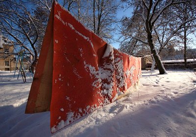 Kiemuose valyti kilimų Vilniuje negalima