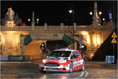 Dominykas Butvilas "Rajd Barborka" ralyje su "Ford Fiesta R5"