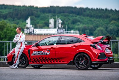 Bertrand'as Baguette'as su "Honda Civic Type-R" pasiekė Spa-Francorchamps trasos rekordą