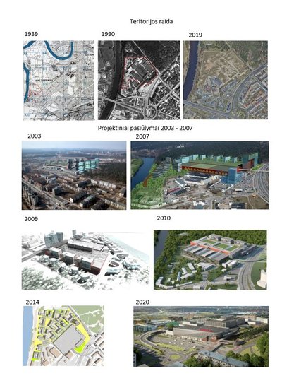 „Akropolis Vingis“ projektiniai siūlymai