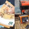 Jei dingtų elektra: kiek kainuoja elektros generatorius ir nešiojamoji įkrovimo stotelė – kokią ir kada pirkti?