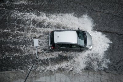 Rainfall in Vilnius