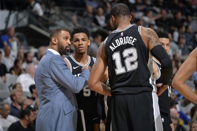 Ime Udoka, Dejounte Murray ir LaMarcusas Aldridge'as