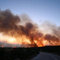 Atėnų link artėja nekontroliuojamas gaisras, Graikija prašo ES pagalbos