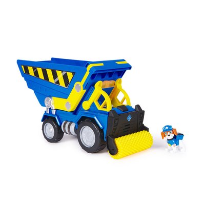 Rubble Plus Crew Statybinė transporto priemonė - Wheeler’s Bark Yard Deluxe Dump Truck