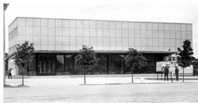 Kino teatras „Žilvinas“ Kretingoje 1965 m.