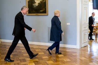 Gitanas Nausėda ir Dalia Grybauskaitė